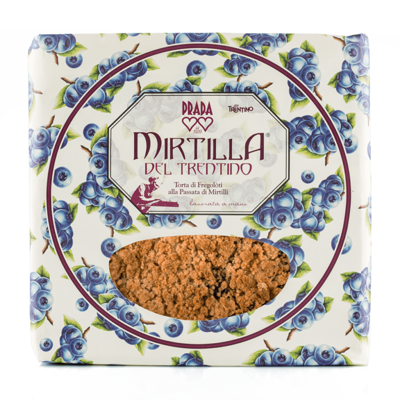 Torta al Mirtillo • 380g • Il sapore ritrovato delle "giasene" tra le vette del Monte Bondone