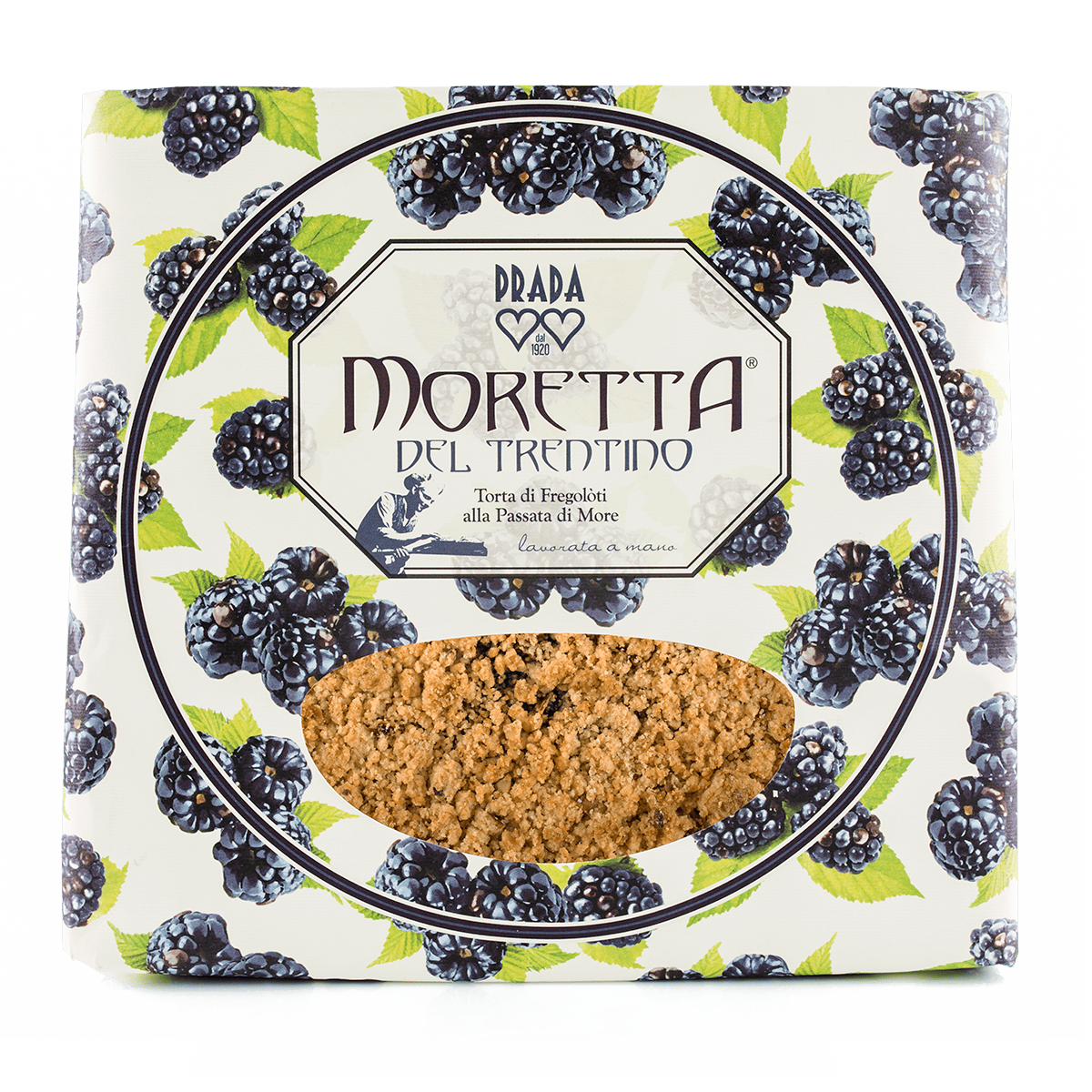 Torta alle More • 380g • Il canto della montagna in una Torta de Fregolòti dal cuore di bosco