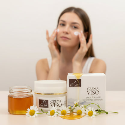 Crema Viso al Miele e Camomilla - Selezione Cimon Stube - 50g