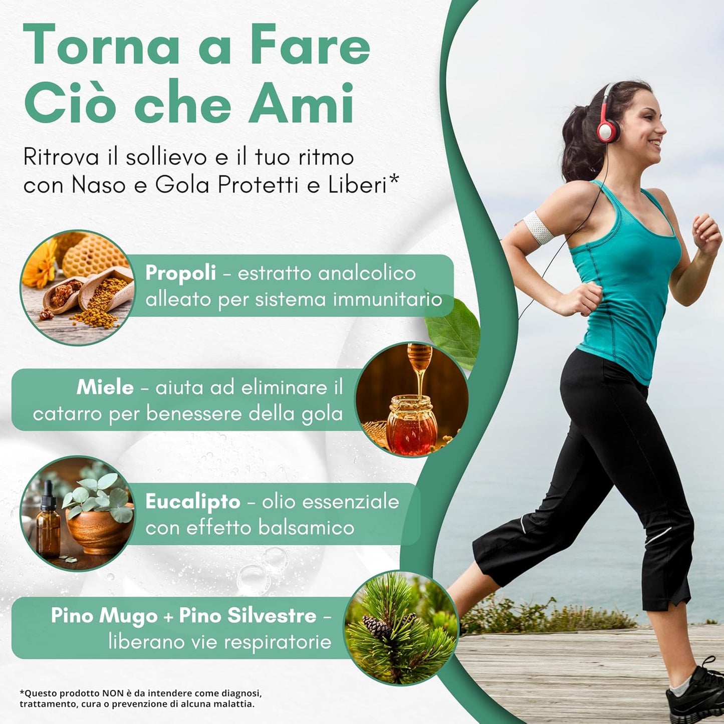 Balsavit Natus Line - Integratore Alimentare Balsamico - 250g