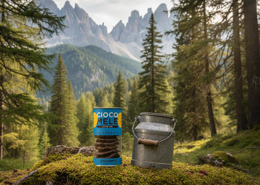 Ciocomela al Latte • 125g • L'abbraccio dolce del cioccolato e il cuore fruttato del Trentino