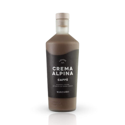 Crema Alpina al Caffè Marzadro - Leggermente Alcolica - 70cl