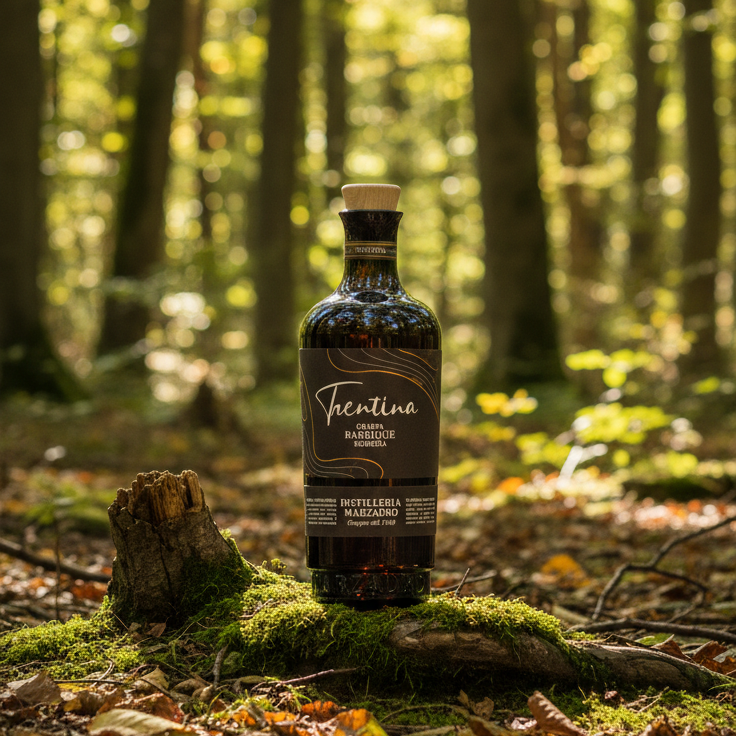 Grappa Trentina Morbida Barrique Marzadro - 20cl