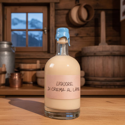 Liquore trentino di crema al latte