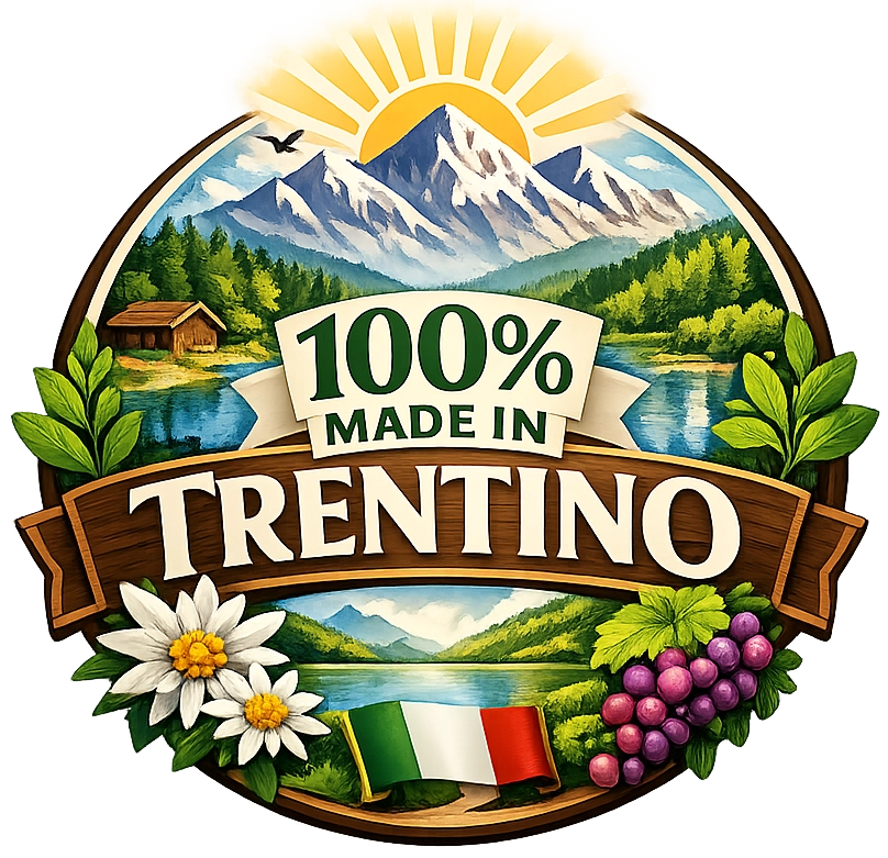 Logo 100% Made in Trentino - Cimon Stube