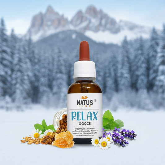 RELAX: Integratore con Propoli, Camomilla, Melissa e Lavanda