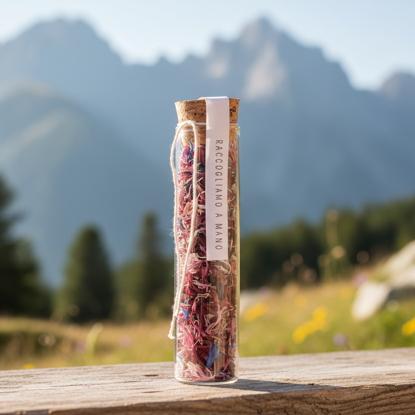 Petali eduli da fiori della Val di Fiemme