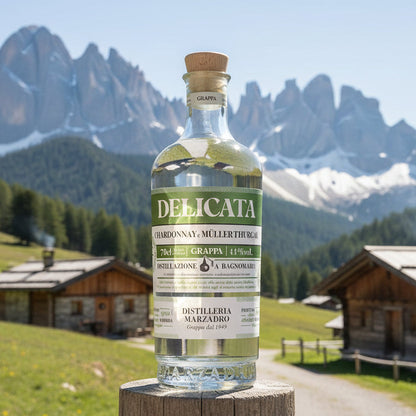 Grappa Delicata Marzadro di Chardonnay e Müller Thurgau - 50cl