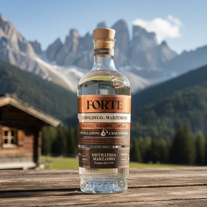 Grappa Forte Marzadro di Teroldego e Marzemino - 50cl