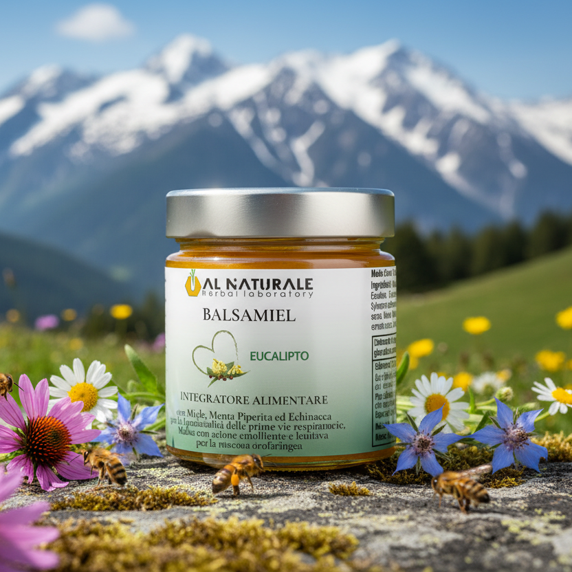 BALSAMIEL • Miele balsamico arricchito con estratti vegetali • 200ml