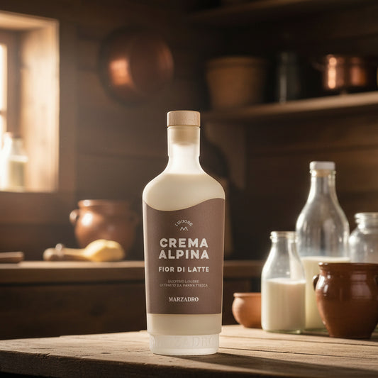 Crema Alpina al Fiordilatte • 70cl • La purezza della panna di montagna in una crema dolce e irresistibilmente vellutata