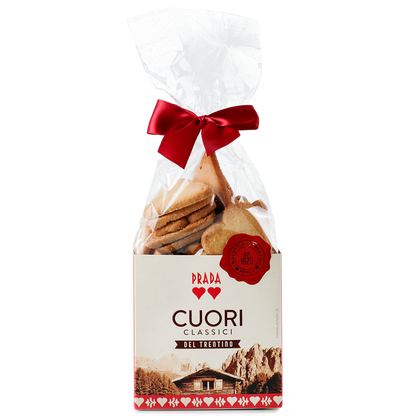 Cuori Classici • 300g • L'eredità storica del Biscottificio Prada, un gusto autentico dal 1920