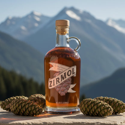 Zirmol Marzadro - Liquore al Cirmolo delle Dolomiti - 50cl