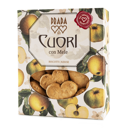 Cuori alle Mele • 180g • La dolcezza dei meleti trentini racchiusa in un morbido abbraccio
