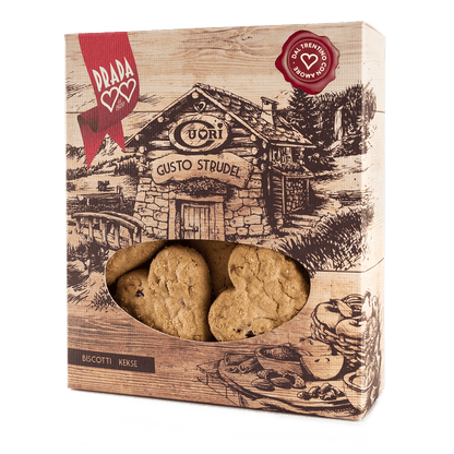 Cuori allo Strudel • 180g • Il calore del ripieno tipico trentino in un cuore dolce