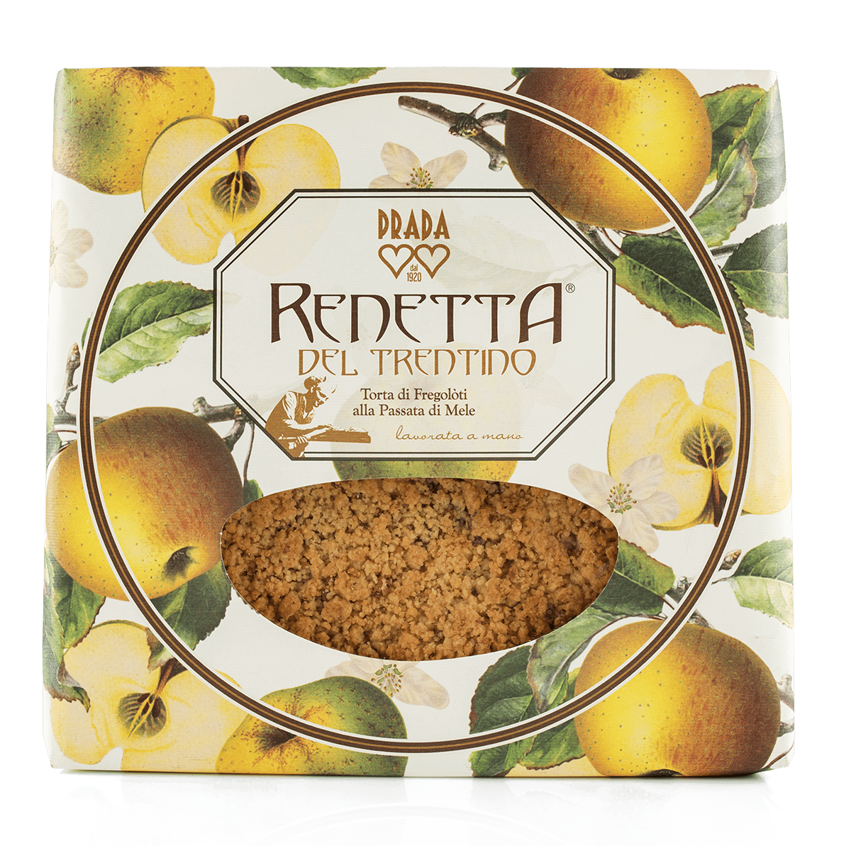 Torta alle Mele • 380g • L'essenza del Trentino nel connubio perfetto tra mele, mandorle e croccante frolla