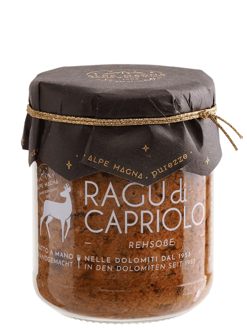 Ragù di Capriolo • 190g • L'eleganza selvatica in un condimento raffinato e leggero